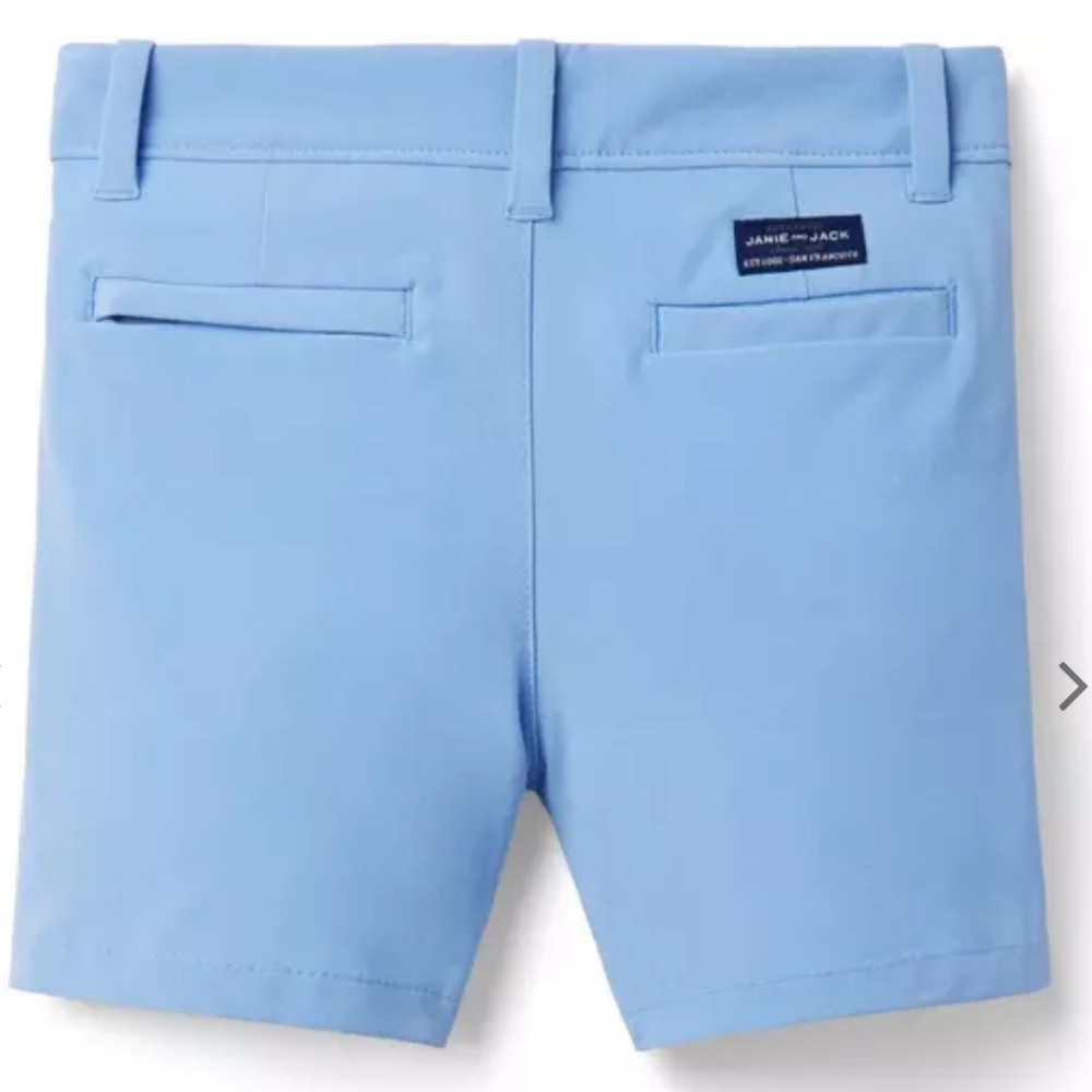 Janie and Jack The Everywhere Quick Dry Short. 
Color: Bel Air Blue. Size: 3.